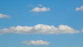 <b>Comic Book Sky - </b>Will gets a good storm sky to photograph and all I get is a couple of clouds. We took a short cruise on the Augusta Canal this afternoon with some folks from the Peachtree Miata Club who had driven over for the weekend. The skies were nearly devoid of clouds, but what were there looked like they belonged in a comic book. (10/16/04) Comic-Book-Sky