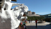 <b>Crazy Horse Large Model - </b>1/34 scale model of what the completed carving will look like. (04/13/09) Crazy Horse Large Model