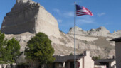 <b>Scotts Bluff Visitor Center - </b>We spent several minutes chatting with the ranger on duty. He was quite a character and had plenty of stories. (04/14/09) Scotts Bluff Visitor Center