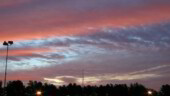 <b>Morning 2 - </b>Red sky at night, sailor's delight, red sky in morning, sailor's take warning. Good thing this morning I was going to work and not sailing. (12/10/05) Morning-2