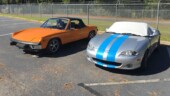 <b>Reunited</b> - The previous owner photo bombs the CTBNL while it was sitting in the Valve Store's parking lot. Reunited