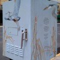 On the corner of N 8th Street & Main Street