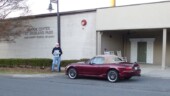 We originally were going to do York County in the morning, but as it turned out there was just enough daylight left to visit one last site on Christmas day and this gray bearded man in a Santa hat picked a Senior Center. (12/25/14) County - York