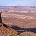 <b>Orange Cliffs Overlook</b> - One of several overlooks along the roads through the park. (03/30/22)