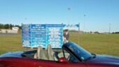 <b>Bonus 2 - Sign With Car Year On It:</b> On our two week driving trip there were at least three states we passed through that had fairly large county road signs that had numbers in the 2000 range, but sadly none were 2003. This sign was our fall back position. (10/17/15) Bonus 2 - Sign With Car Year On It