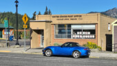 <em>Cascade Locks</em> - This one like everyone of today's Post Offices was on the opposite side of the road from the way I was travelling so a U-turn was required. (4/18/25)