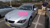 <b>650i Coupe - </b>Their car #14 is our car number number 8. If anything can put the acceleration of the 300HP 3 Series cars to shame, this is it with it's 360 HP V-8. Unfortunately it has love it or hate it styling and I hate it. At least in silver... (03/15/07 - Augusta, GA) 650i Coupe