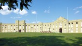 <b>VMI</b> - As we always try and do we took the Sally Lewis Loop Walk which cuts through both VMI and Washington & Lee when we pass thru Lexington, VA. (08/31/12) VMI