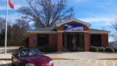 <b>Bradley - 29819 - </b>Bradley is a mere wisp of a town with a shiny new post office. Although it is from the same mold as the Saluda PO I trashed earlier, at least they had gumption to put a little blue sign (seen right above the car) that has the name of the town and the zip code it serves. (02/10/07) Bradley - 29819