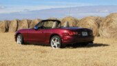 <b>November - </b>Rear 3/4 shot against the background of rolled bales of hay. Taken on a lunch time drive from work. November