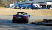 <b>Moving (or Parked) Targets - Helicopter: </b>We had an idea for our helicopter photo, but really wanted one other than the Huey on a pole in Barnwell. Today as we drove by the Hospital for a doctor's appointment, when BOOM! There it is. (2/29/16) Moving (or Parked) Targets - Helicopter