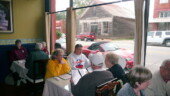 <b>Lunch Crowd - </b>We dined at Rebecca's of Ridgeway which was housed in the old Town Hall. Lunch Crowd