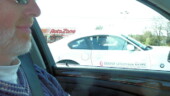 <b>Caught Ya - </b>Not only did we catch Carol, by we passed right on by her. We didn't get too far in front of her though because a couple of miles down the road there was some bridge construction that closed one lane. (03/35/08) Caught Ya
