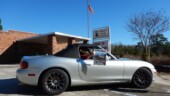 <b>Destination - Moose Lodge: </b>The "Moose Family Center" sign outside Moose Lodge #462 in Cayce, SC reflects the fact that it also houses the Women of the Moose Chapter 1528. (1/28/17)