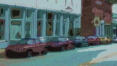 <b>Lunch Parking - </b>A little photoshop fun to change up the usual Miatas parked in line picture. Lunch Parking