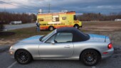 <b>Food Truck: </b> The county of Henderson, NC does not allow food trucks to operate there, so we were surprised to see one along the road outside of Flat Rock. They can't sell food there, but nearby Buncombe County which includes Hendersonville welcomes them. (3/19/17)