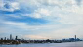 <b>Landscape - </b>This was taken about 15 years ago from somewhere in NJ. Now, whenever someone uses the NYC skyline as a backdrop they are careful to use just mid-town so the Empire State Building is featured prominently. I wish they would still show lower Manhattan, no WTC towers and all. Let those terrorists know we are still proud of that part of the city even if it has been forever changed. Not only that, keep featuring the Empire State Building and you can bet that will be tempting some low life's to knock it down somehow. Probably plotting how right now. (06/??/88) Landscape