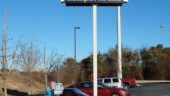 <b>A Sign That Rhymes: </b>As soon as we pulled into this morning's Masters Miata Club breakfast spot we knew we had found our second Challenge point of the year. (1/20/18)