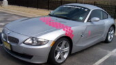 <b>Z4 Coupe - </b>The first car we picked to drive was this new model for 2007. They've added a fast back style fixed top to the Z4 which in a lot of eyes, mine included, really improved the looks of the car. Unfortunately the only thing the Z4 had going for it was that it was a drop top, so this may look better, but it has even less appeal for me. (03/15/07 - Augusta, GA) Z4 Coupe