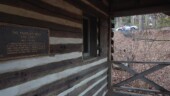<b>Log Cabin: </b>This sits just down the hill from the Aiken County Museum, right next to a little red one-room school house that might have come in for a destination a couple years ago if we knew it was here. (2/4/17)