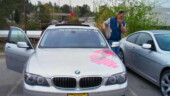 <b>Kinda Sluggish - </b>Rob gets out of the 750 and quips, 'I don't know, it felt kind of sluggish.' I think his brain is scrambled from the g-forces applied during our very quick lap. (03/29/07 - Columbia, SC) Kinda Sluggish