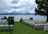 <b>Nice Aisle for Walking Down</b> - The weather forecast for today was the exact same as it has been most of the week, 40% to 50% chance of rain, mostly around the afternoon. Naturally the wedding was set for 4:00 PM to maximize the tension levels for everyone. (05/19/2018)