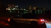 <b>City Lights at Night: </b>Downtown Augusta, Georgia across the Savannah River from North Augusta, South Carolina. (12/15/18)