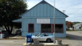 <em>Dillard</em> - A very unbusy P.O. allowed us to pull in to the drop box lane and pose for photos. (10/04/21)