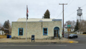 <em>North Powder</em> - North Powder was platted in 1885 or 1886 along the Oregon Railroad and Navigation Company rail line, having been a stage stop before then. (12/8/25)