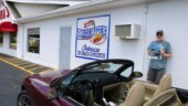 It was lunch time so we were looking for a place to eat. I spotted a sign for Cap't Jack's Cajun Café, so headed that way. When we got there, there was only one car out front (a bad sign at noon.) A little further down the road was a place that had a dozen vehicles outside. Little did we know we had stumbled on the famous for pies Lea's Lunchroom. (5/17/14) City - Lecompte