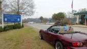 After having to guess what the highway number was for us to take leaving Yemassee yesterday, we decided to get an official state of South Carolina map, so today we made a stop at the Welcome Center on I-20. (3/23/14) State - South Carolina