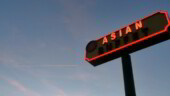 <b>Asian Buffet - </b>Taken just outside the restaurant the Master's Miata Club was meeting at a couple of Thursdays ago. The frugal owners of the this dining establishment have taken to illuminating alternate words on their sign each night, tomorrow BUFFET will be lit and ASIAN will be dark. OK, you got me, I just made that up. All the neon has probably leaked out of the bottom word or a transformer is bad or whatever. (03/05/09) Asian-Buffet