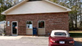 <b>Edgemoor - 29712 - </b>Actually stopped and used this Post Office. We bought 40 Christmas stamps and mailed a calendar as a gift to a cousin of Donna's in Edin burg, Scotland. We didn't stay long outside though, as right behind this building there were a couple of people firing rifles. I'm not sure if they we doing a turkey shoot or just testing a gun before buying it, but the gun fire to our citified ears didn't sound nice. (12/01/07) Edgemoor - 29712
