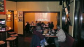 <b>Breakfast - </b>The group gathered at at two tables at Manuel's Bakery and Cafe in the Hammond's Ferry section of North Augusta. Breakfast