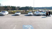 <b>A Few Good Cars Await - </b>The event starts at 9:00 AM and when we arrive at 9:30 there is no crowd. There was a nice selection to pick from, but I went straight for the one car I knew I wanted to drive. Any thing after that would be gravy. (03/35/08) A Few Good Cars Await