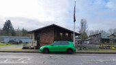 <em>Alsea</em> - Unlike like the earlier in the morning Tidewater post office, this one made more sense as it was in an actual community. (3/2/26)