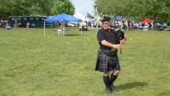 <b>Cousin Jimmy Solo Piping</b> - After judging the pipe bands the cousins compete in a solo piping contest. Both of the cousins are so good that they usually finish one - two. (09/01/12) Cousin Jimmy Solo Piping