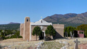 <b>Church in Golden, NM - </b>This photo is of the 1830's San Francisco Church in Golden. It is reportedly the most photographed sites along the Turquoise Trail and I was just trying to do my part. (04/16/09) Church in Golden NM