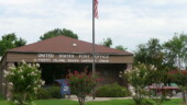<b>Edisto Island - 29438 - </b>In a couple years you probably won't even be able to see this Post Office for the Crape Myrtles. (07/06/08) Edisto Island - 29438