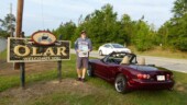 Amazing how often we get photobombed by automobiles real early in the morning while in practically nowhere South Carolina. (5/25/14) City - Olar