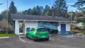 <em>Hebo</em> - My first stop of the day along US-101 and the skies were a pretty blue. Later post offices were photographed under cloudy or foggy or misty conditions. (3/1/26)