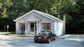 <b>Cordesville - 29434 - </b>With the metal bars on the windows this looks like the town's old jail. (09/28/08) Cordesville - 29434