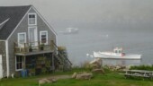<b>Foggy Boat</b> - The morning we left the island started clear, but turned foggy by mid-morning. (09/07/12) Foggy Boat