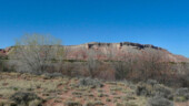 <b>White Mesa - </b>Took this photo from the end of a small nature trail that hid one of the many geocaches we discovered on the trip. (04/21/09) White Mesa