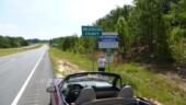 On what used to be a simple two lane road going east from Macon, GA has now been turned into a pristine 4-lane divided highway. From our travels on this trip it seems like in a couple generations folks will really have to hunt down a quiet 2-lane back country road. (5/19/14) County - Wilkinson