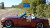 <b>State - Louisiana:</b> Like Kansas and Oklahoma before it, a short visit state gets the *Welcome To* sign. (9/16/15) State - Louisiana