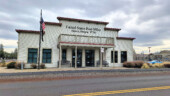 <em>Sisters</em> - This is a new post office building made to look like it is a hundred and 50 years old, similar to the historic buildings downtown. The illusion is totally wasted because every other building in a 2-mile radius is brand spanking new. Also this Post Office picture is the one that got me over the mid-point of the 391 post offices in the state. (4/6/25)