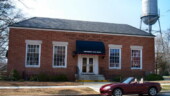<b>Chesterfield - 29709 - </b>An older brick building on the end of Main St. There really weren't any marked spots out front, but the curb wasn't painted yellow, so I parked there instead of the little lot on the right hand side. (03/11/07) Chesterfield - 29709