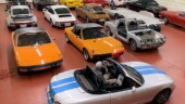 <b>Garaj Mahal: </b>This is most of my friend David's collection. Missing is the 2004 Mazdaspeed MX-5, a Wrangler and a 2500HD Silverado to haul that trailer around.The Ford products on the right are are parked there for a friend.(1/25/19)