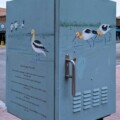 On the corner of N 9th Street & Main Street